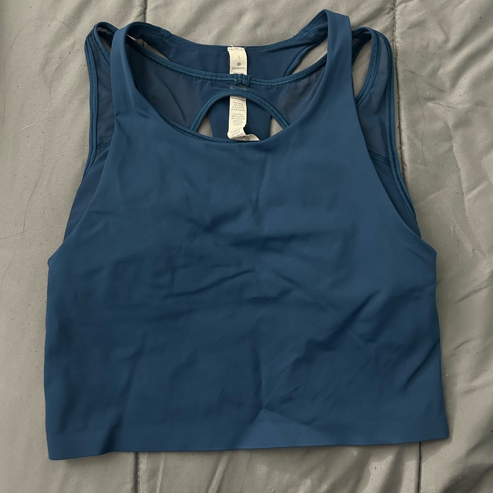 Lululemon Blue Tank Size 4